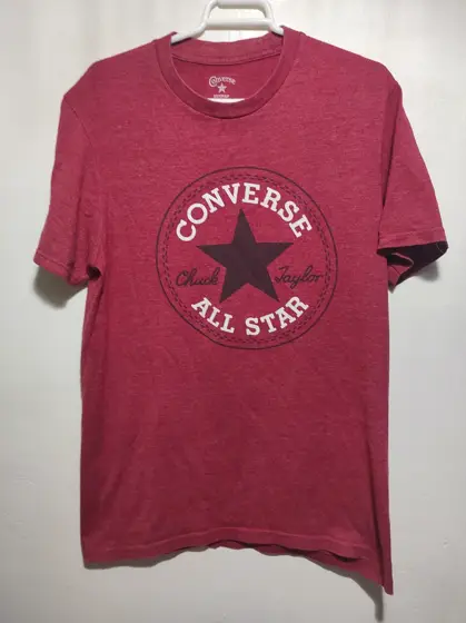 Camiseta manga corta Converse All Star talla XS pero es mas una S ver medidas