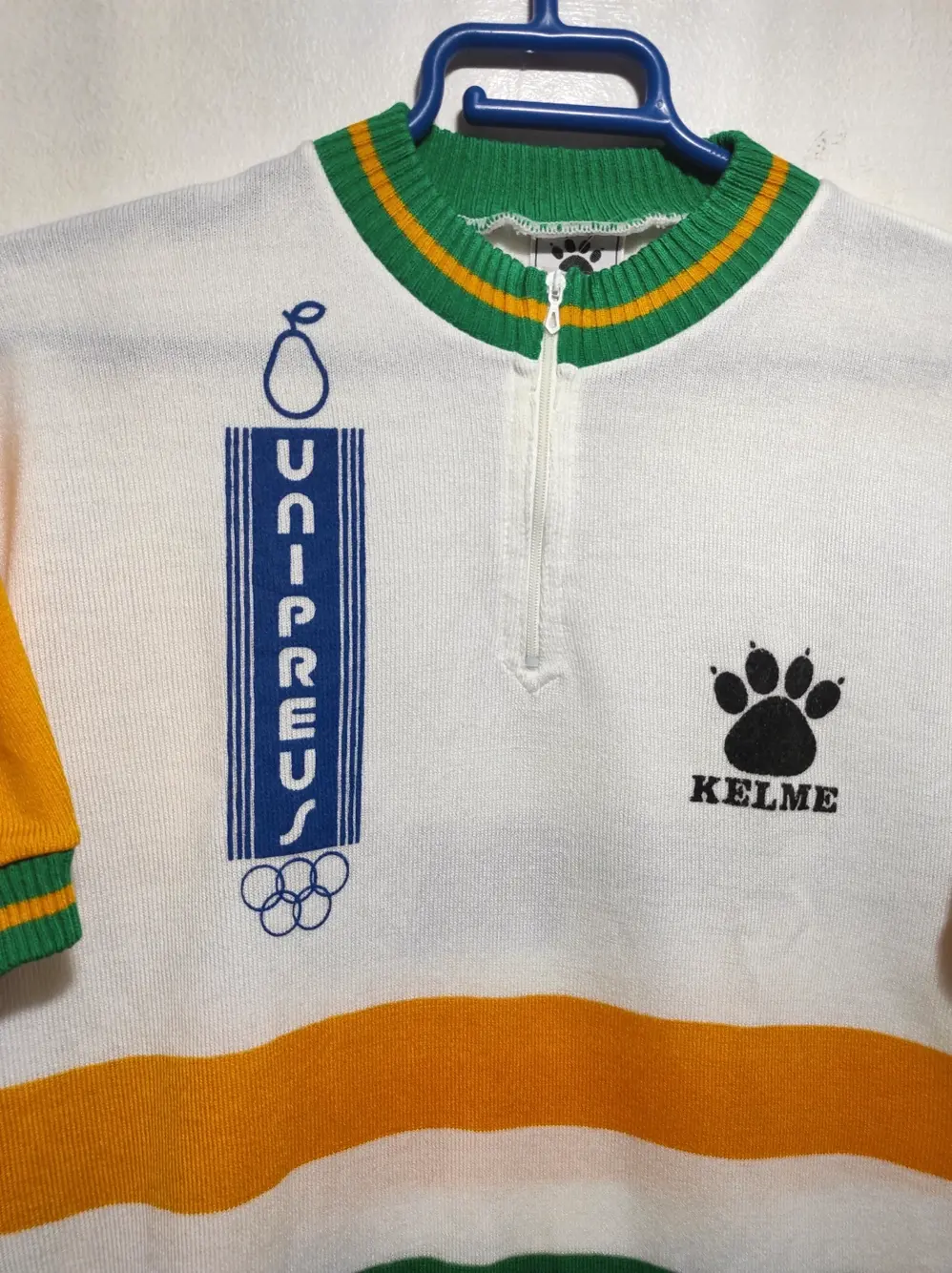 Maillot vintage Kelme unipreus talla 7 sirve para L/XL ver medidas, foto 2