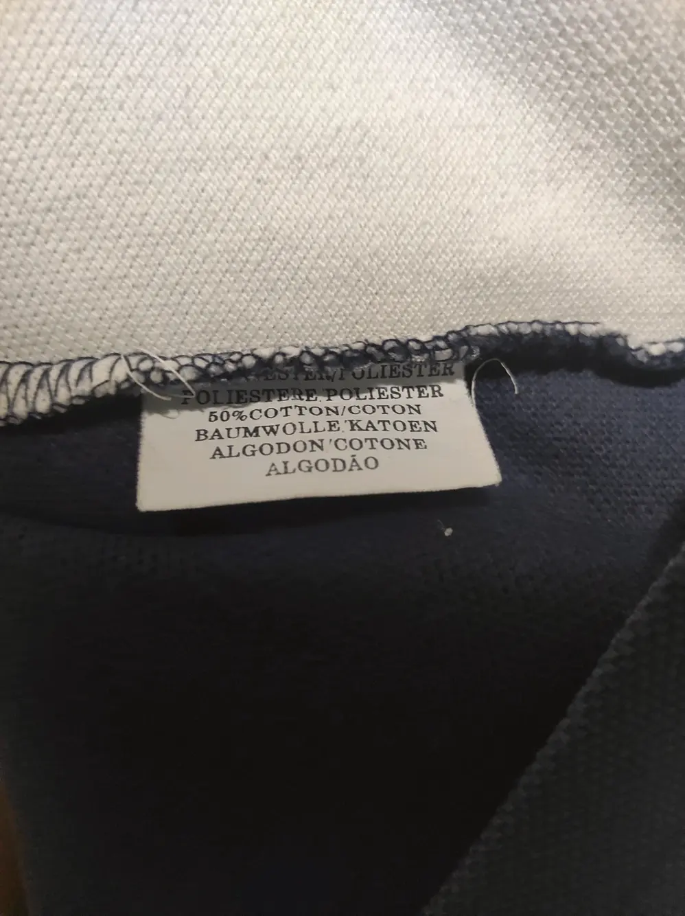 Polo manga corta ethnic blue talla M ancho..ver medidas, foto 4