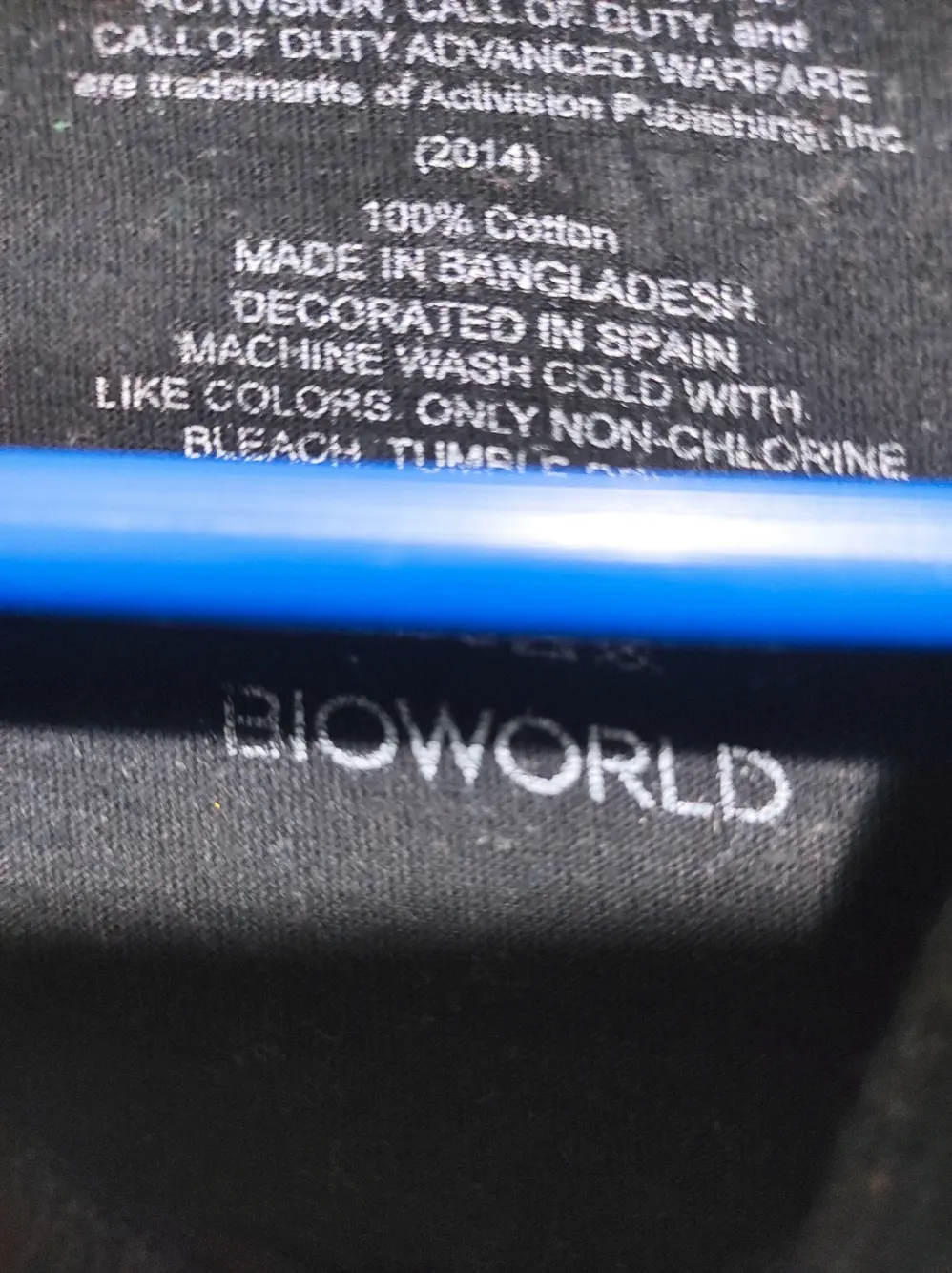 Camiseta manga corta Call of Duty Bioworld talla S, foto 3