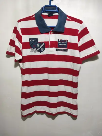 Polo a rayas manga corta Paul & Shark talla M