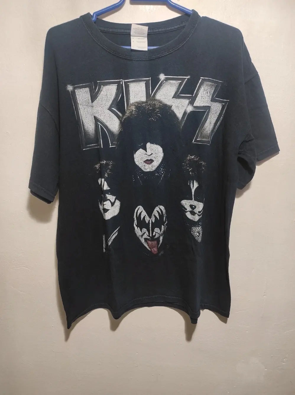 Camiseta vintage Kiss Sonic boom tour 2010 talla L Gildan