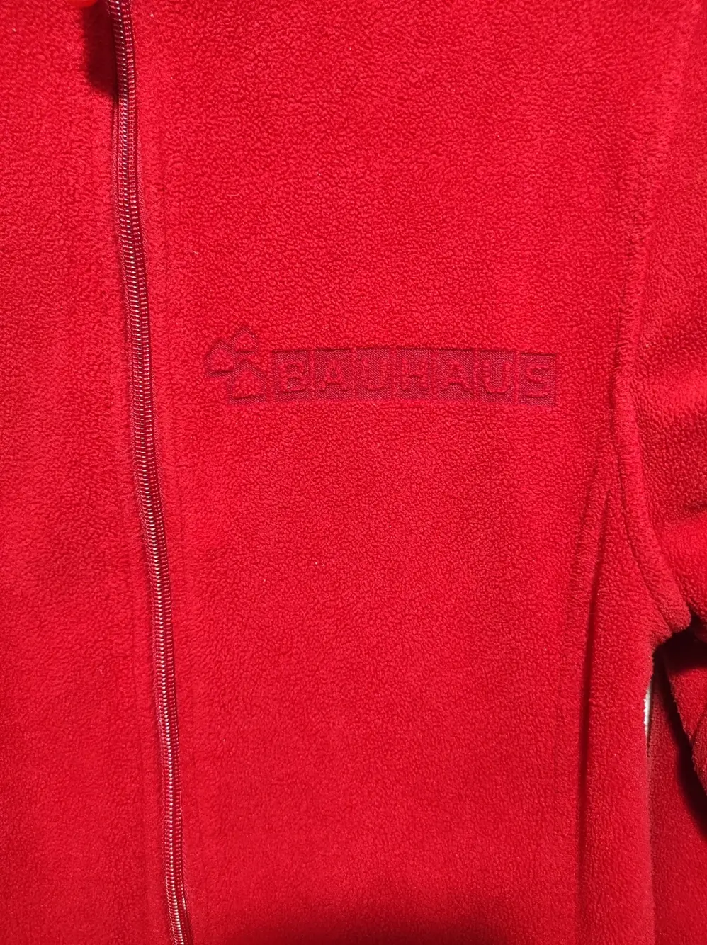 Sudadera forro polar con cremallera Bauhaus talla XS, foto 4