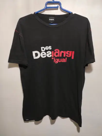 Camiseta manga corta Desigual talla L