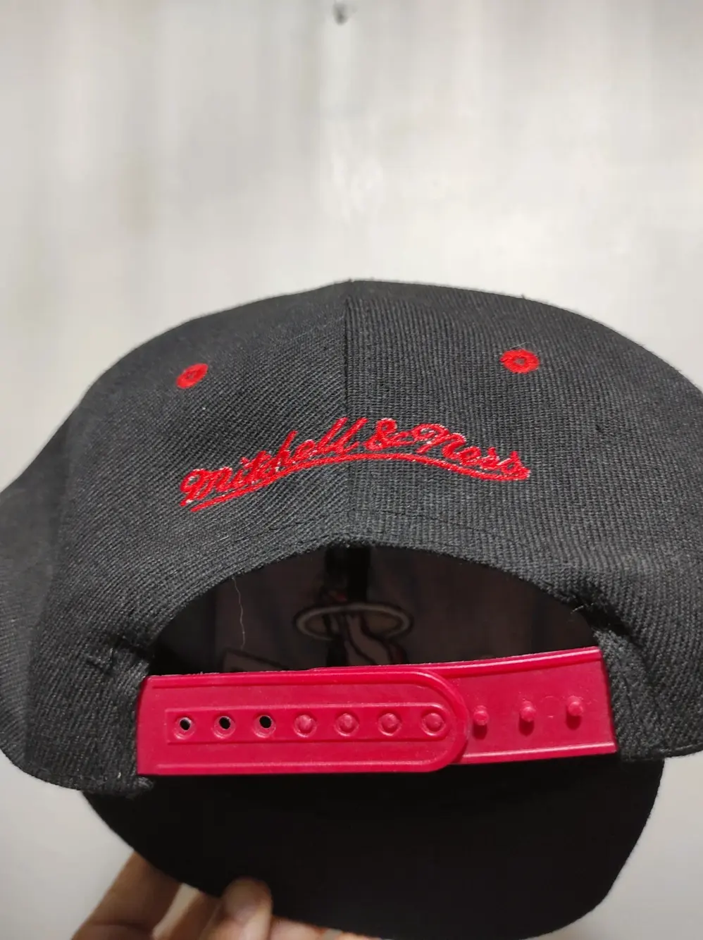 Gorra NBA Miami Heat Hardwood classics talla ajustable adulto, foto 4