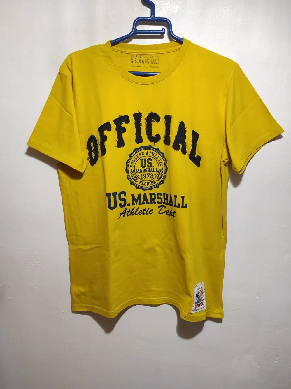Camiseta manga corta US. Marshall talla XL sirve para L ver medidas