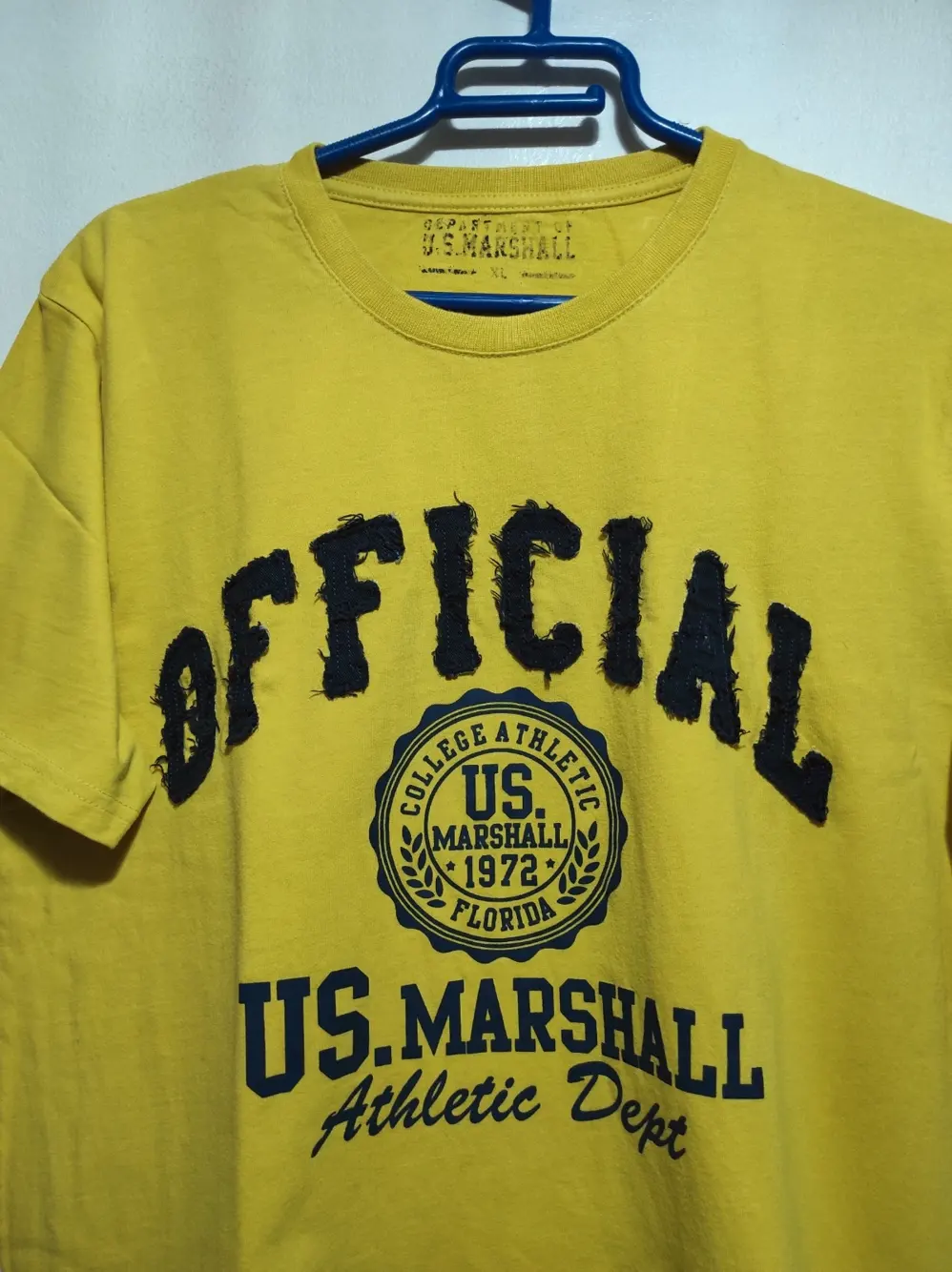 Camiseta manga corta US. Marshall talla XL sirve para L ver medidas, foto 3