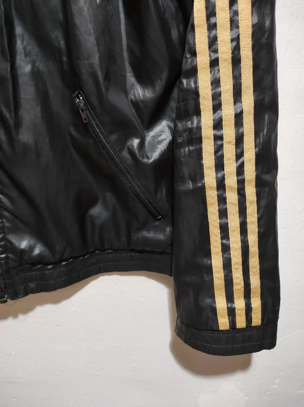 Chaqueta vintage Adidas windbreaker con capucha talla 40, foto 2