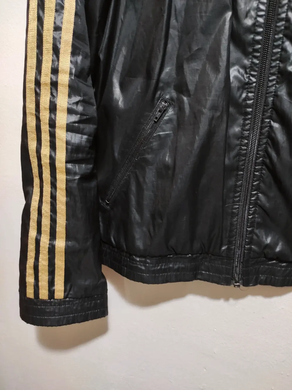 Chaqueta vintage Adidas windbreaker con capucha talla 40, foto 3