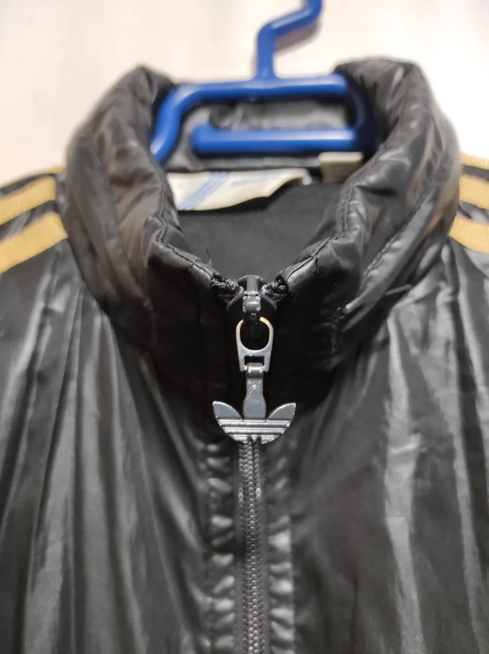 Chaqueta vintage Adidas windbreaker con capucha talla 40, foto 5