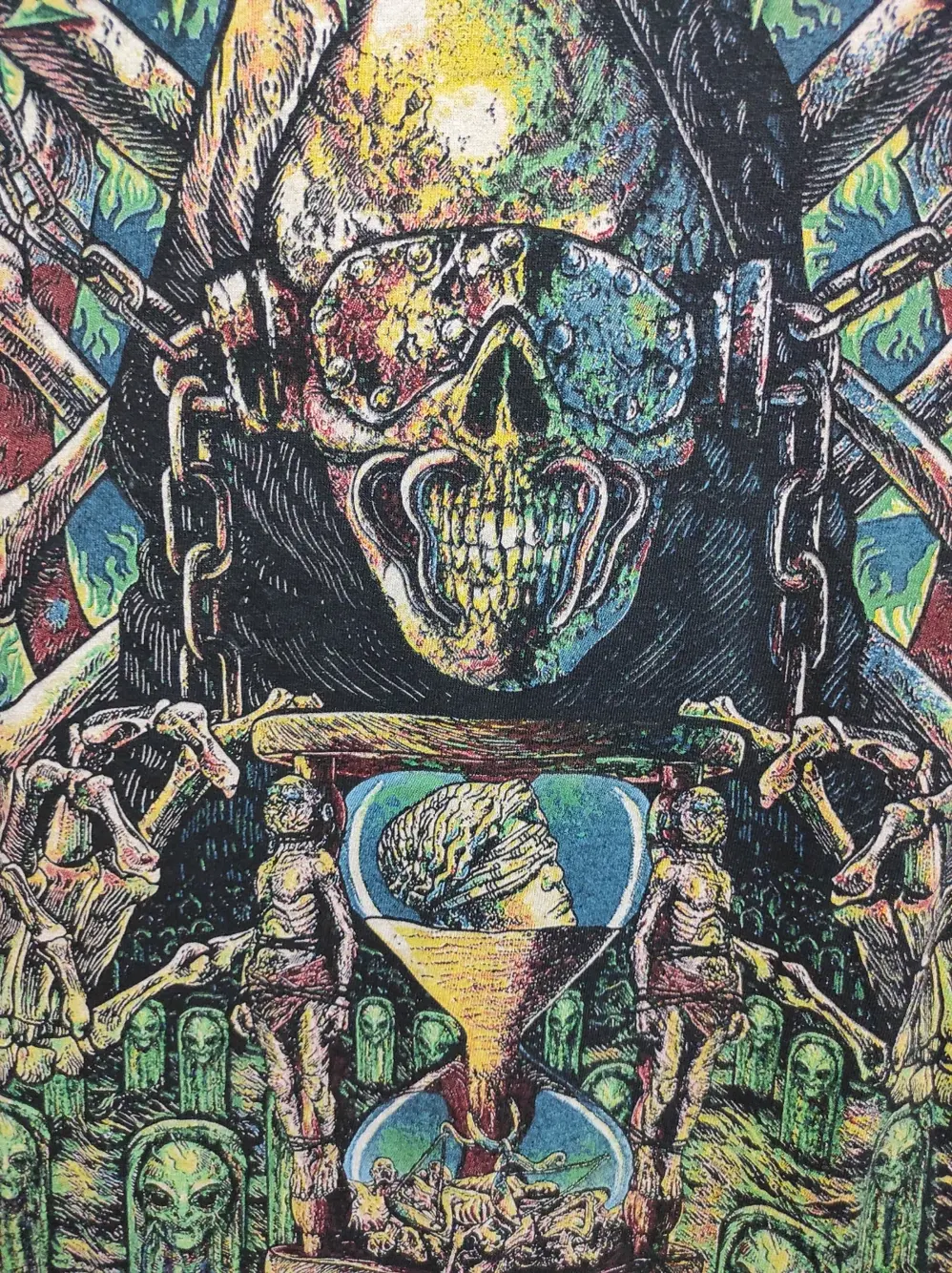 Camiseta Megadeth 35 years Rock dreams talla M, foto 2