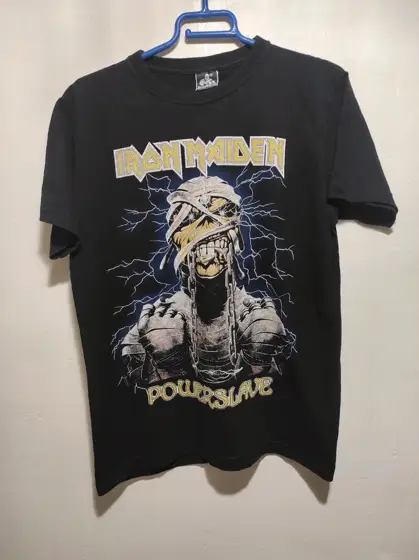 Camiseta manga corta Iron maiden Powerslave rock dreams talla M