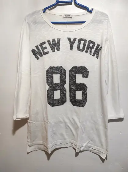 Jersey fino manga 3/4 Pull & Bear talla M