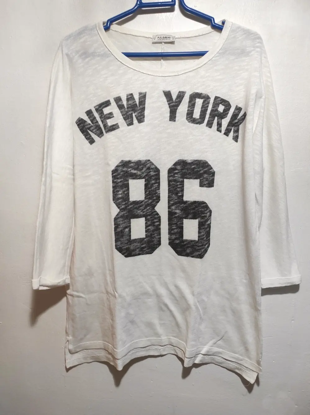 Jersey fino manga 3/4 Pull & Bear talla M