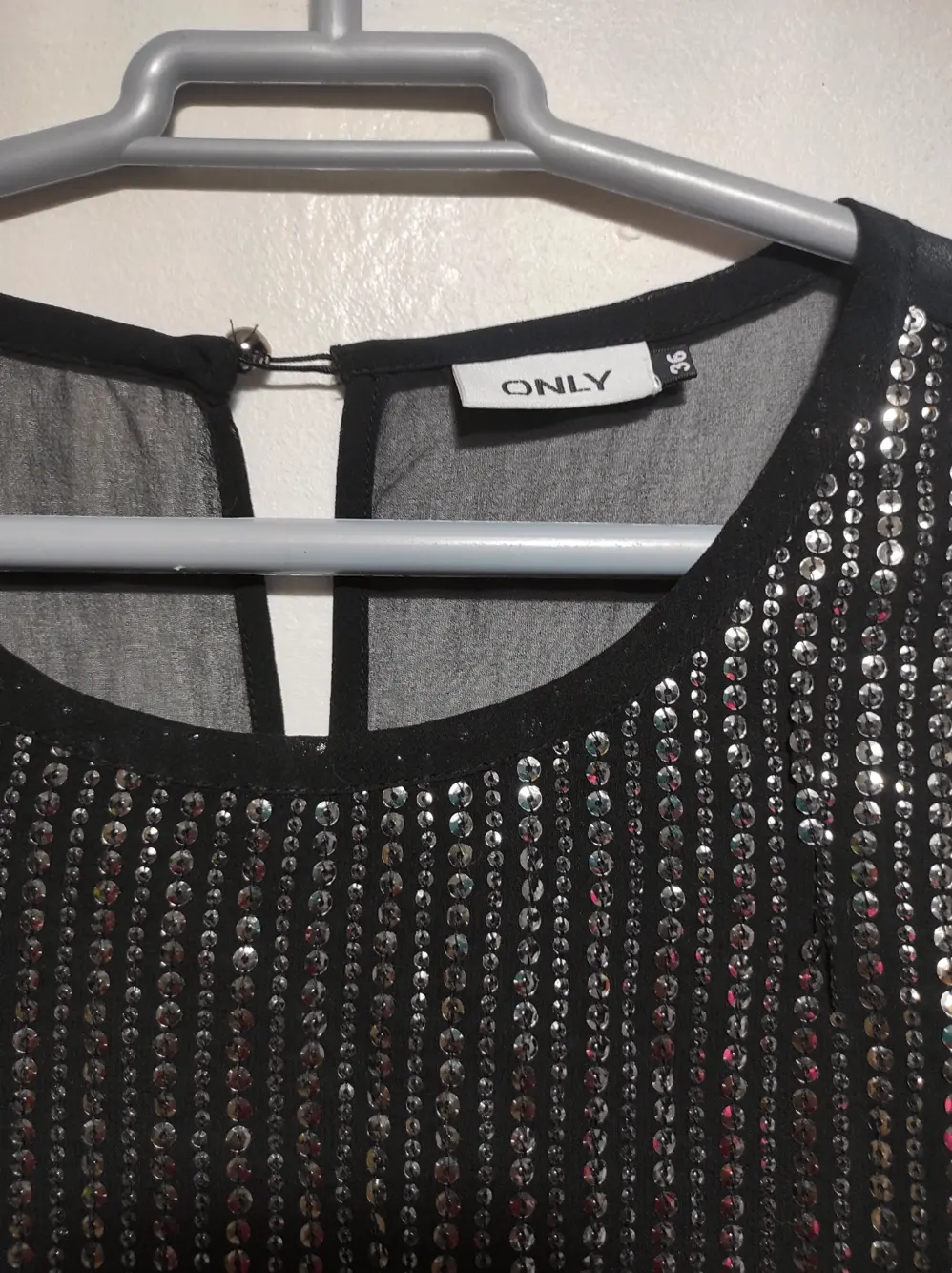 Vesido informal negro Only talla 36 S, foto 2