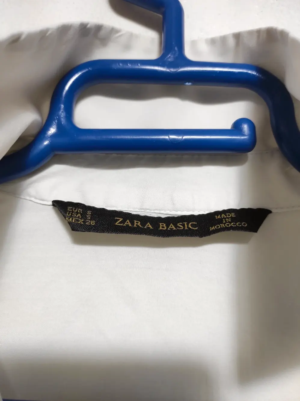 Camisa manga larga Zara basic talla s, foto 4