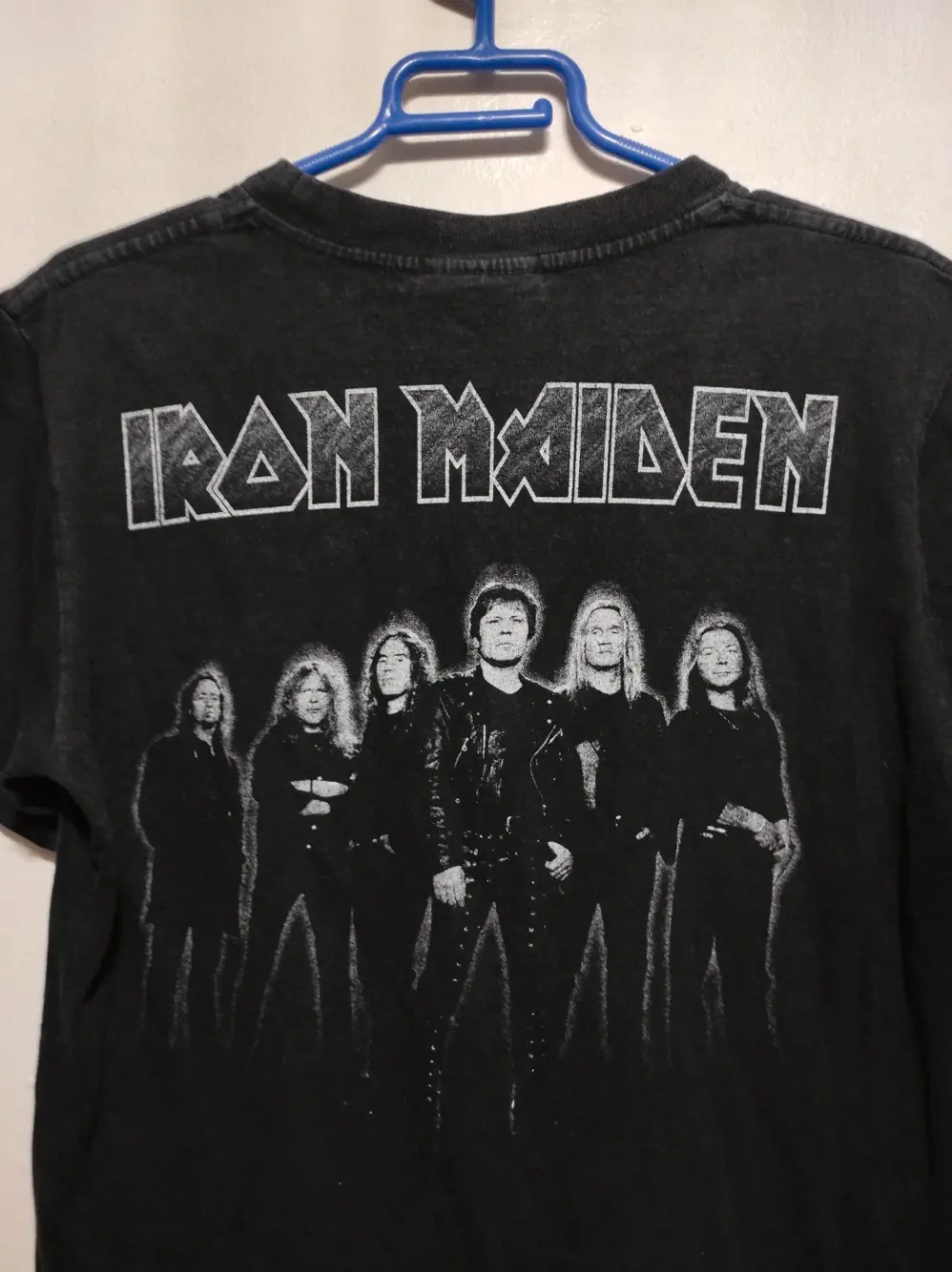 Camiseta vintage 80's Iron maiden Live After Death Solid rock USA talla M, foto 5