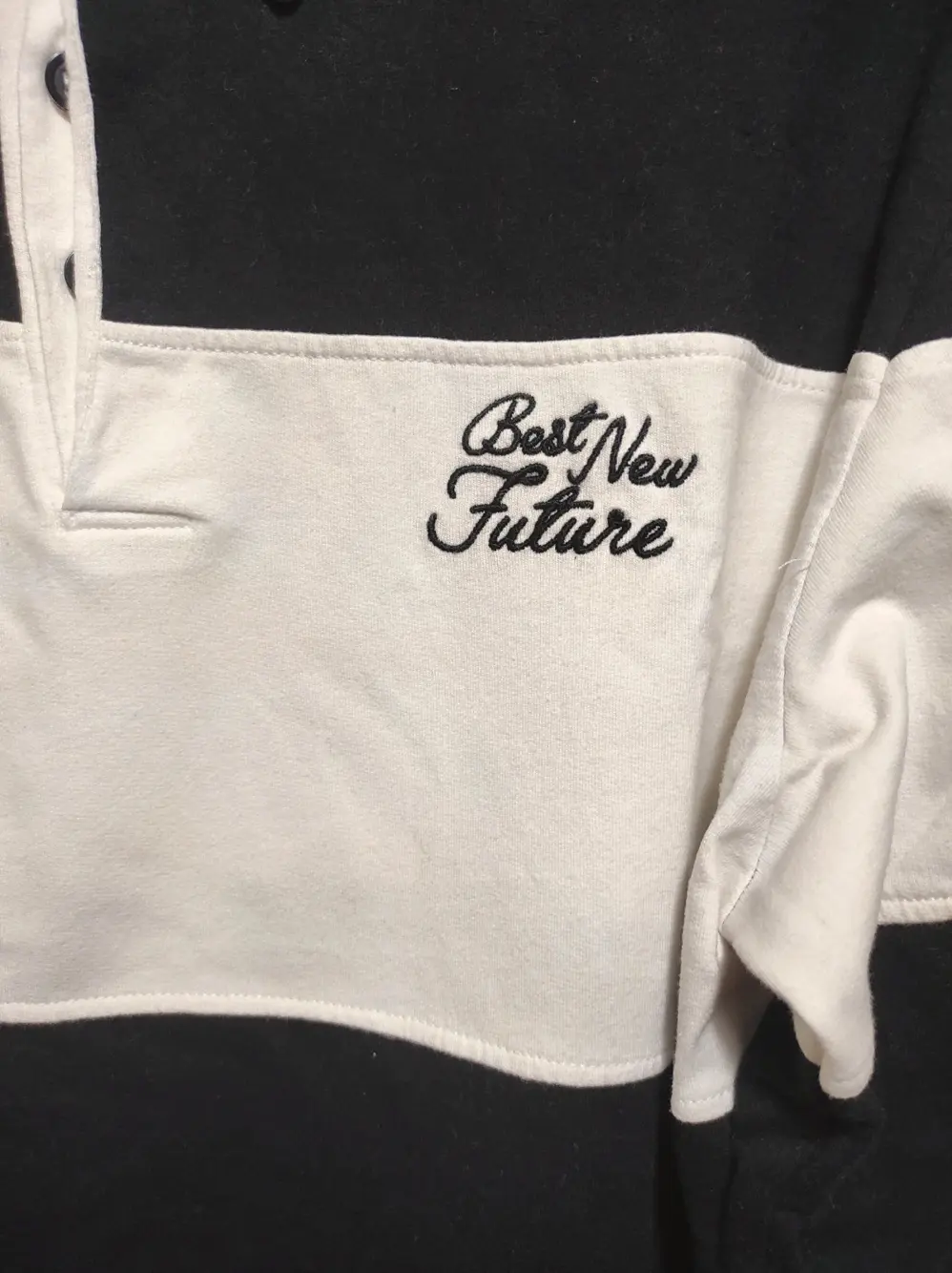 Jersey tipo Polo hasta la cintura Bershka talla M, foto 4