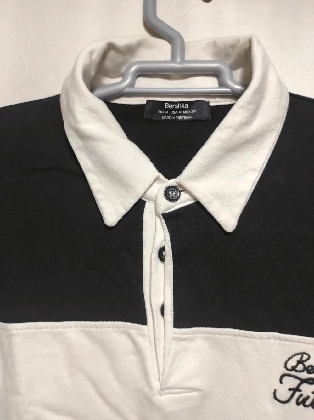 Jersey tipo Polo hasta la cintura Bershka talla M, foto 5