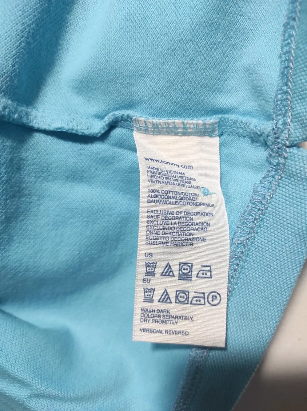 Polo manga corta Tommy Hilfiger talla L, foto 4
