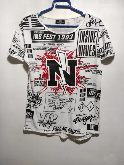 Camiseta manga corta Inside talla xs