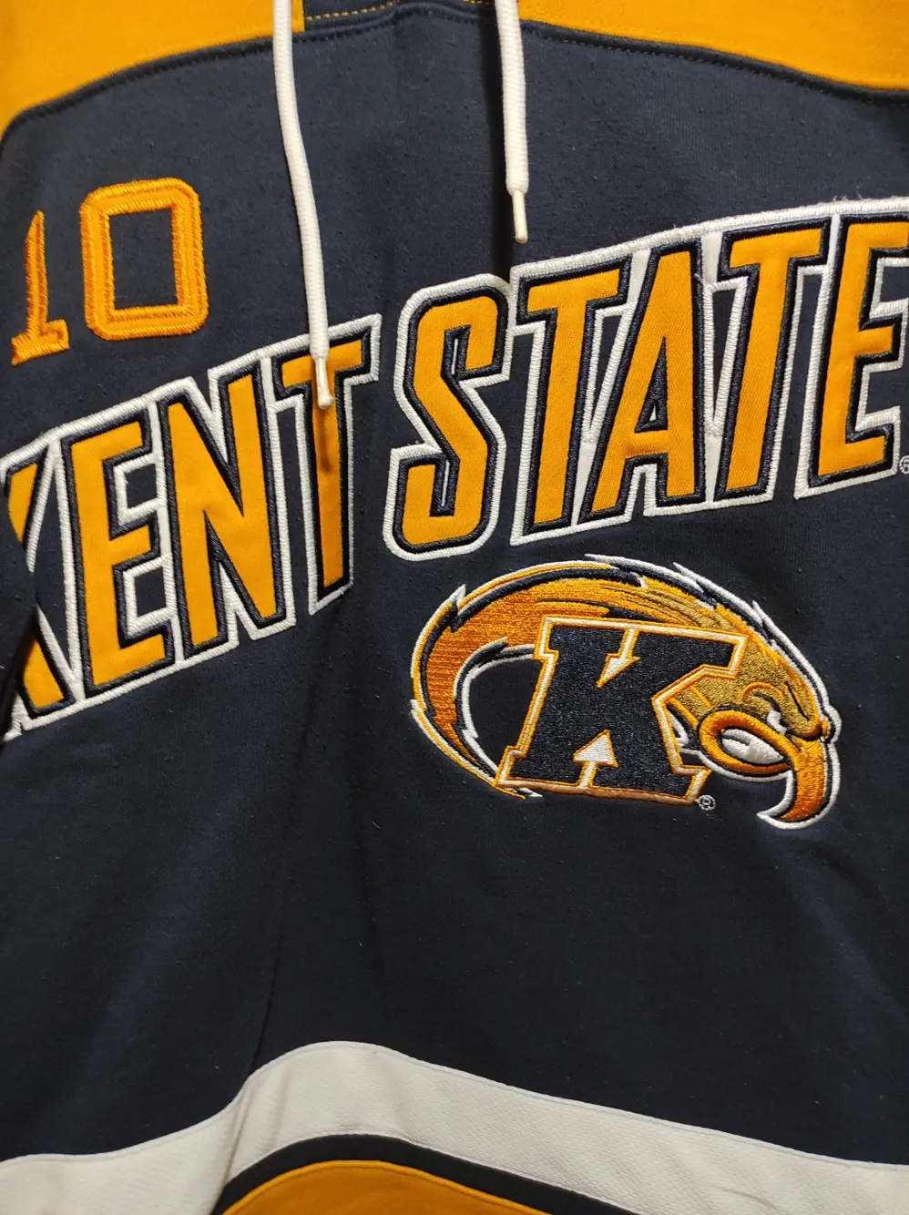Sudadera vintage Kent state 10 Champion talla S, foto 3