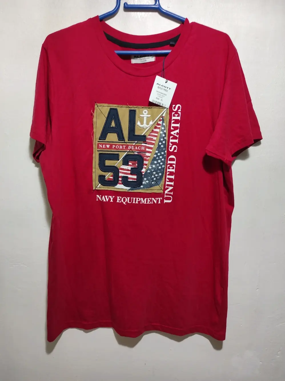 Camiseta manga corta Alcott talla XL