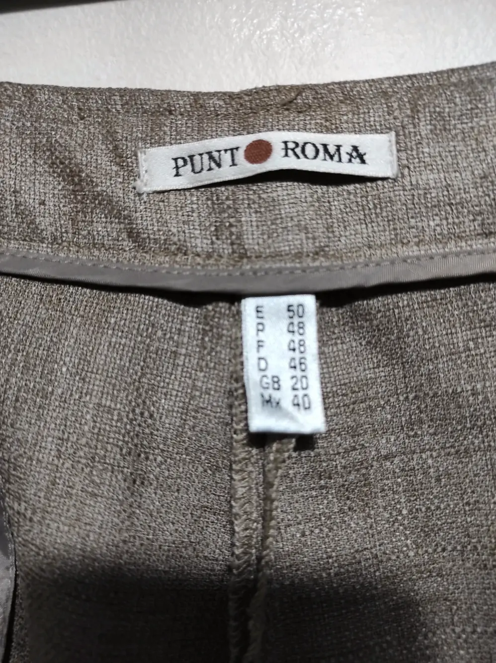 Pantalon de vestir Punt Roma talla 50, foto 2