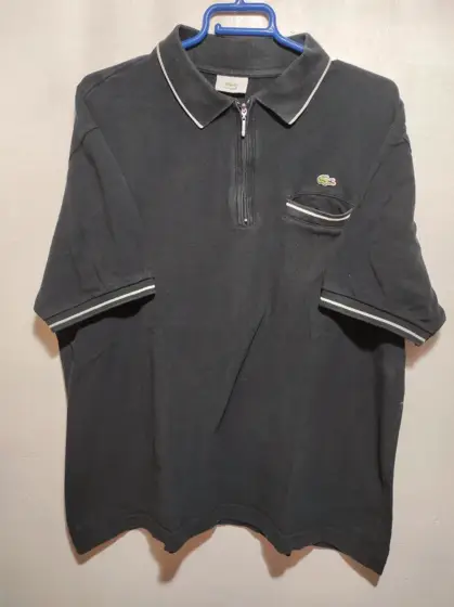 Polo manga corta Lacoste talla 7 equivale a una XXL