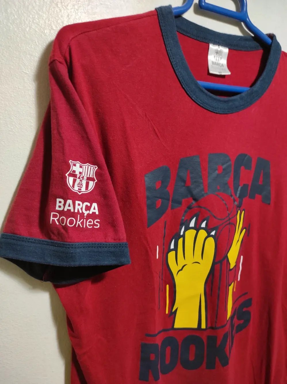 Camiseta manga corta Fc Barcelona Barca Rookies talla M, foto 2