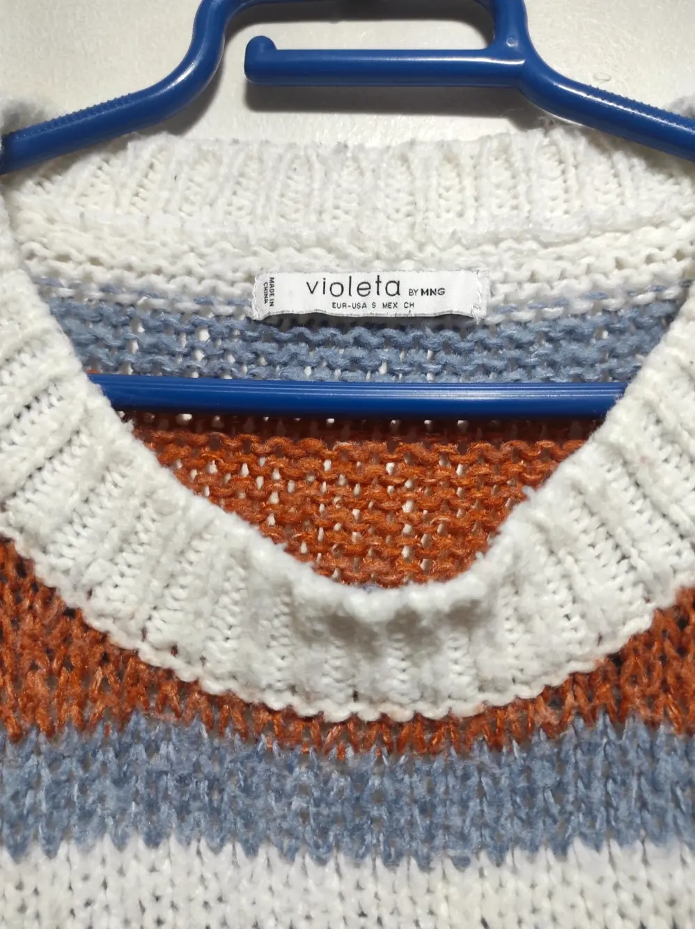 Jersey violeta by mango talla S, foto 4