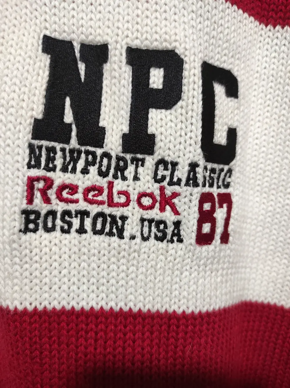 Jersey Reebok Newport Classic talla M, foto 5