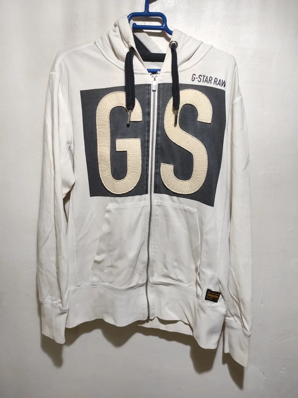 Sudadera con capucha y cremallera G-star raw talla L