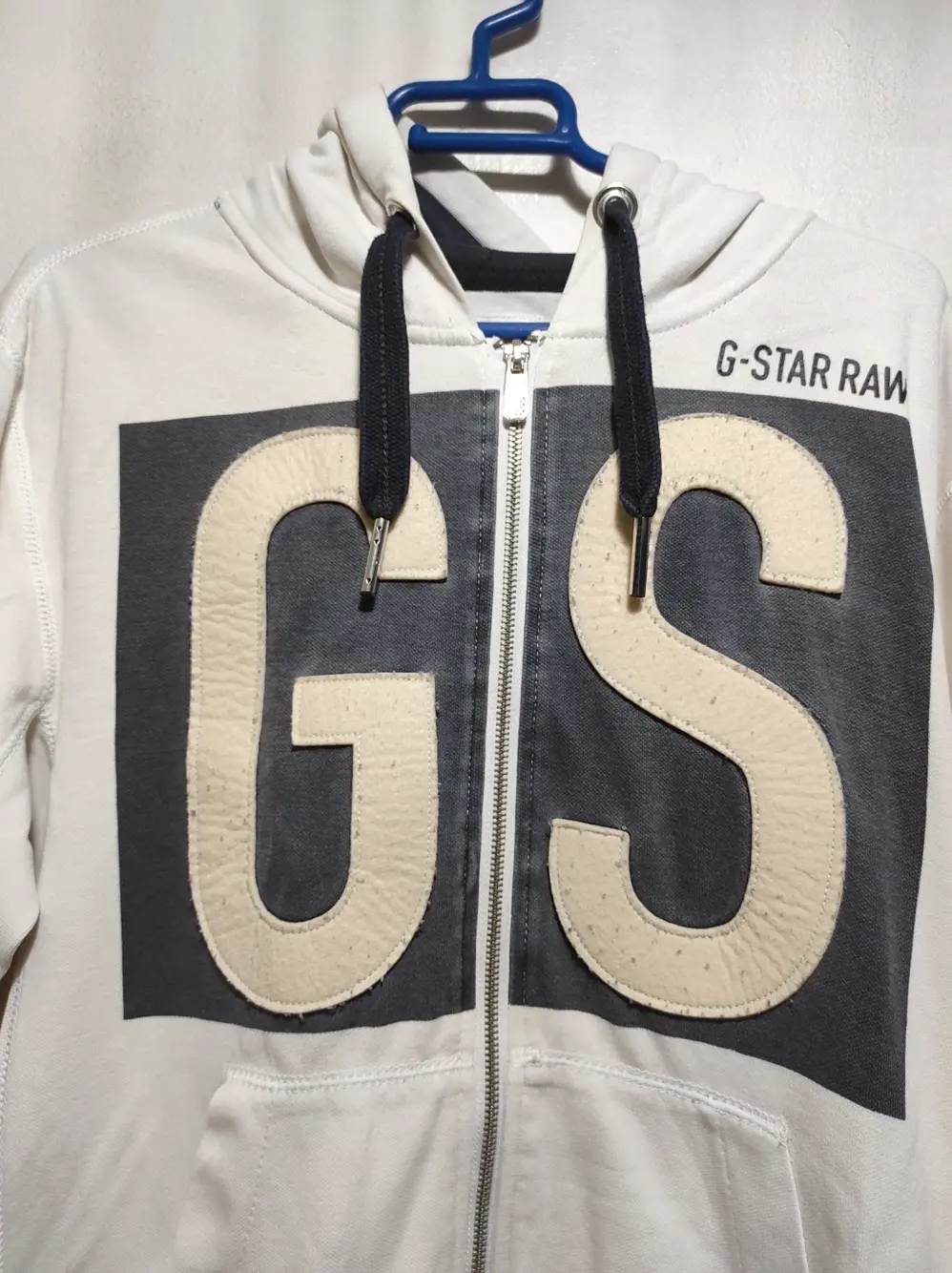 Sudadera con capucha y cremallera G-star raw talla L, foto 4