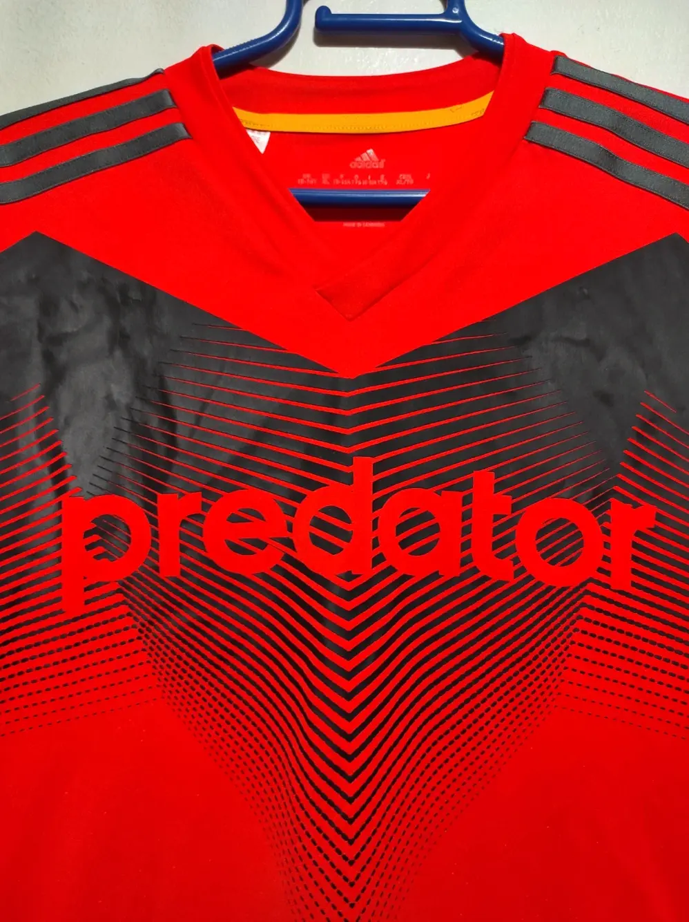 Camiseta manga corta Adidas Predator talla M ver medidas, foto 3