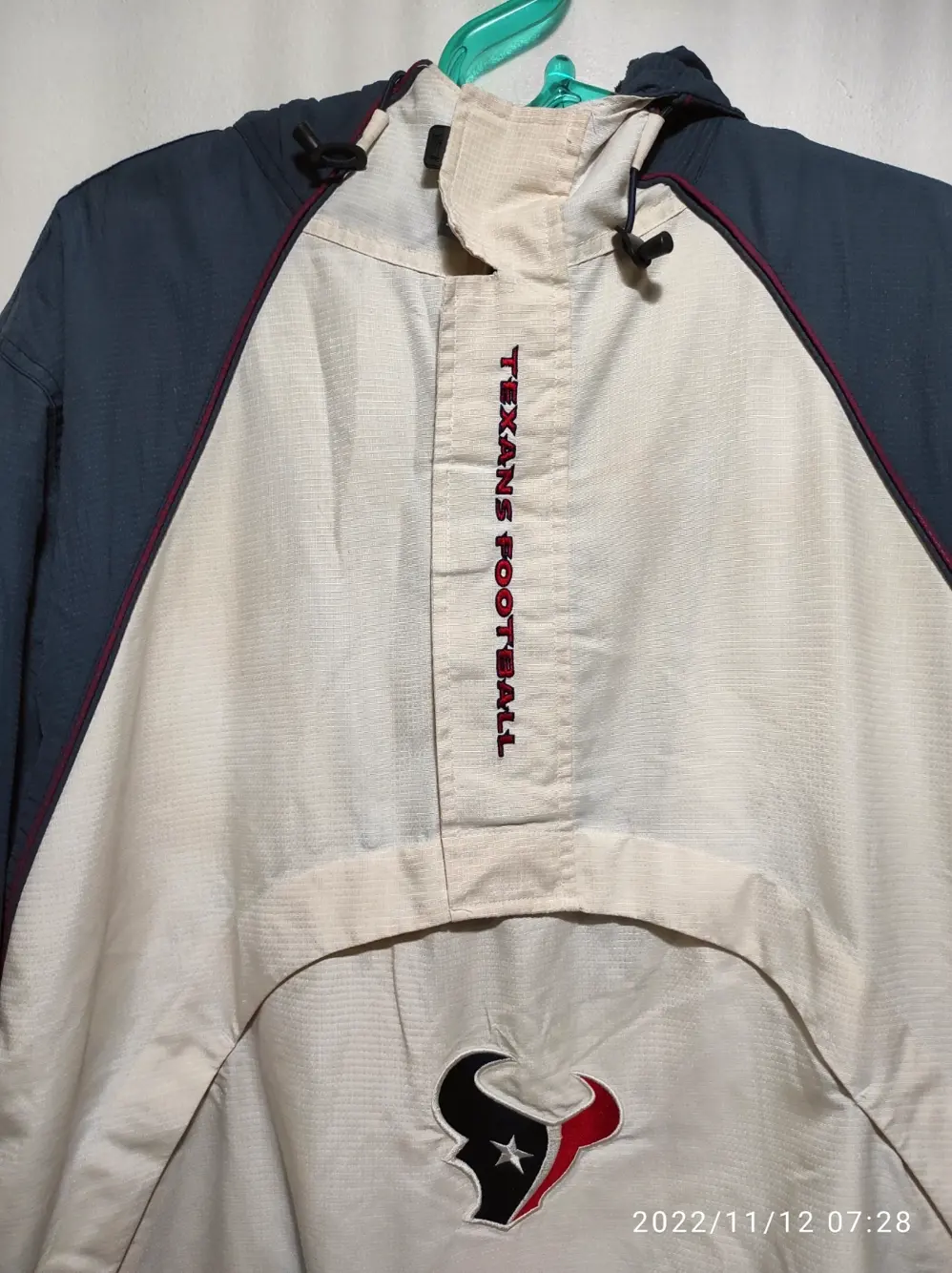 Chaqueta vintage forro polar NFL Houston Texans talla L Reebok, foto 3