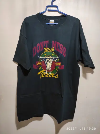 Camiseta manga corta Texas pre-shrunk Anvil talla XL