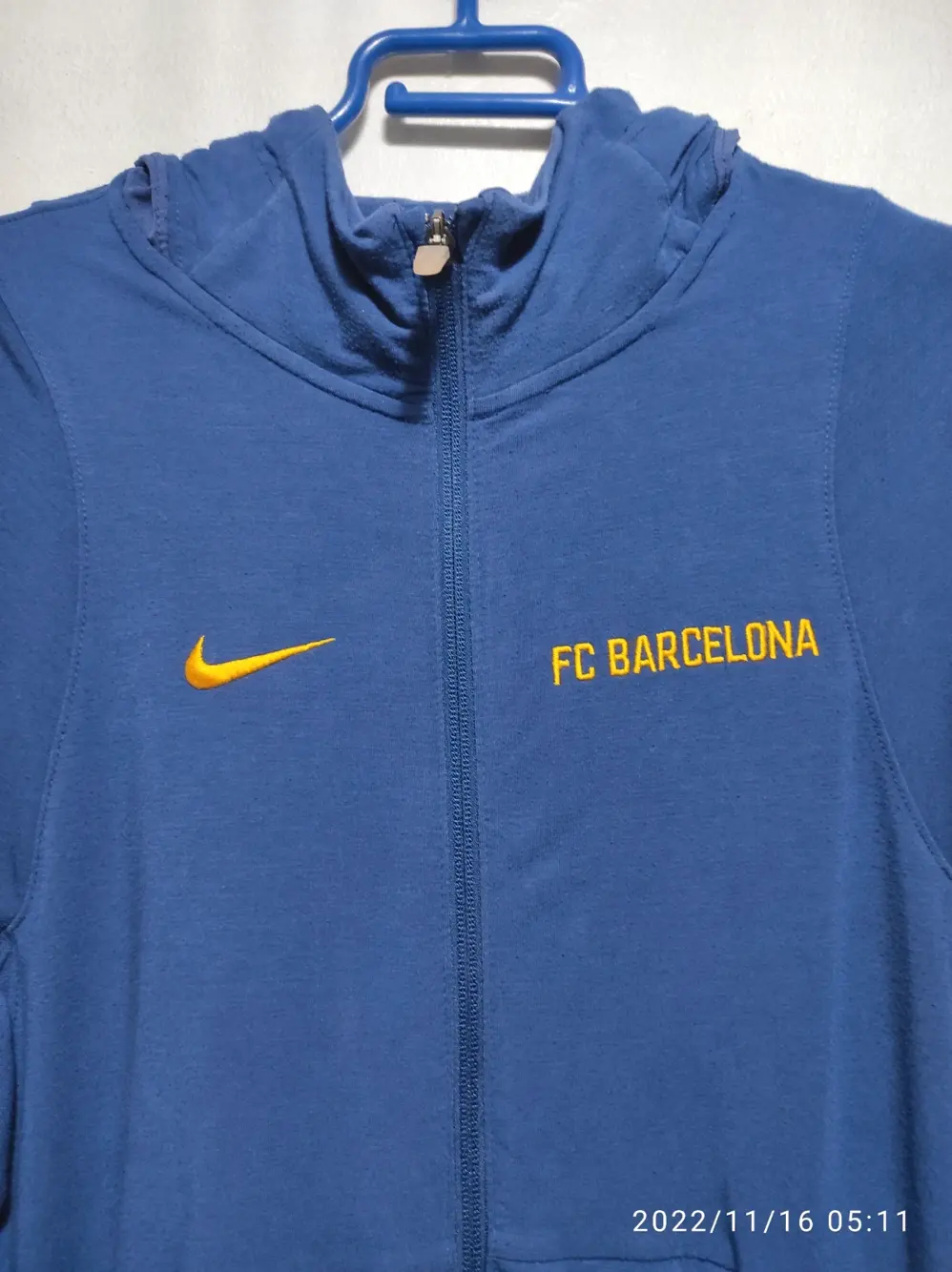 Sudadera con capucha y cremallera Fc Barcelona Nike talla S, foto 5