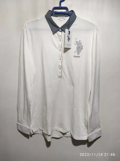 Polo manga larga U.S.Polo Assn.talla L