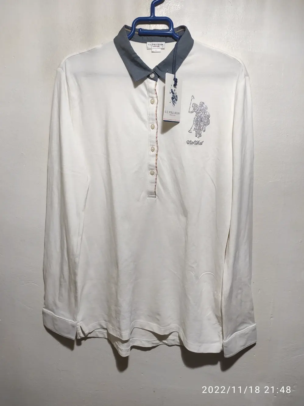 Polo manga larga U.S.Polo Assn.talla L