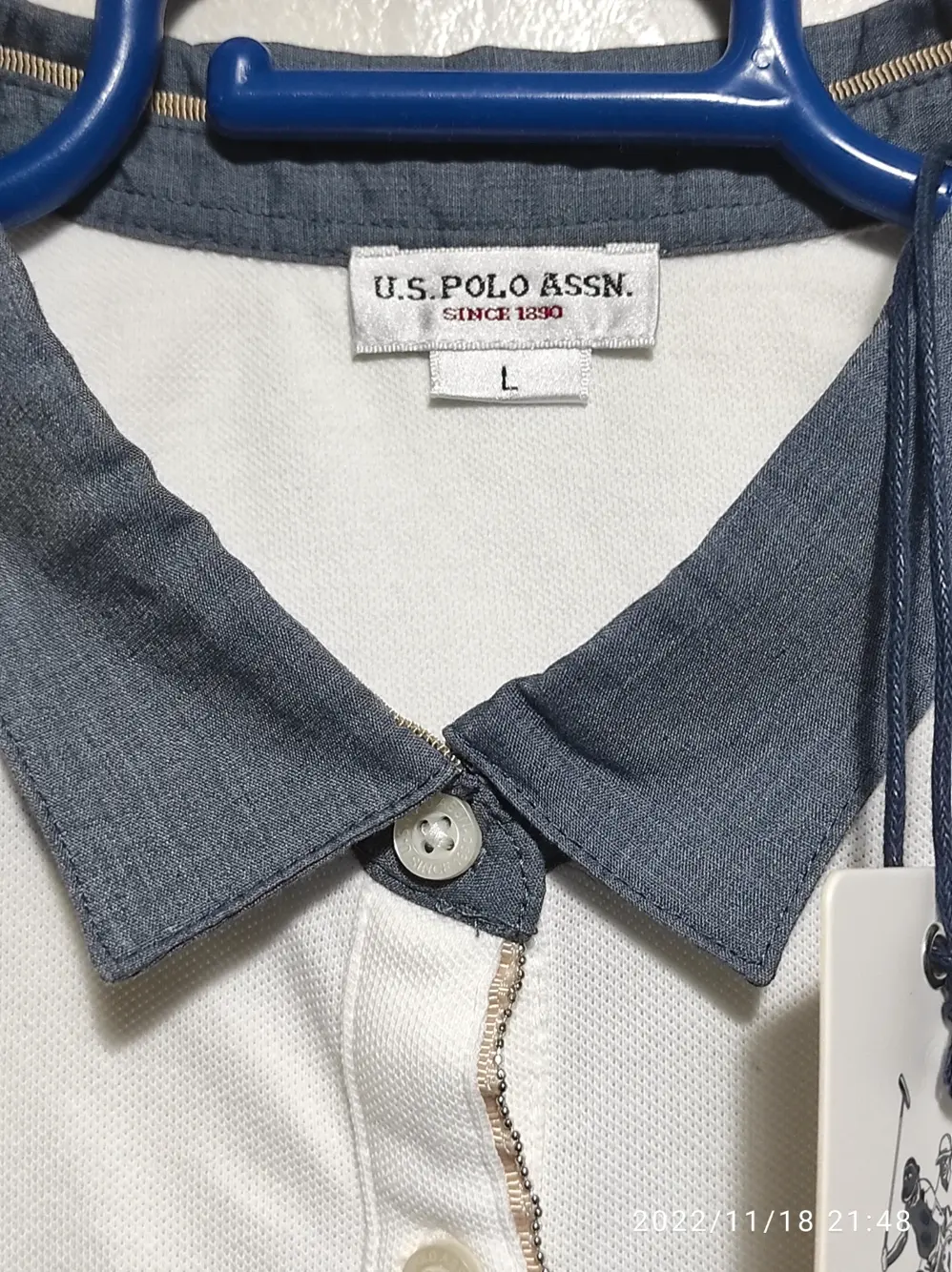 Polo manga larga U.S.Polo Assn.talla L, foto 4