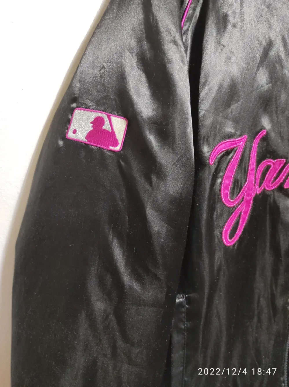 Chaqueta acolchada con capucha New York yankees Majestic talla M, foto 3
