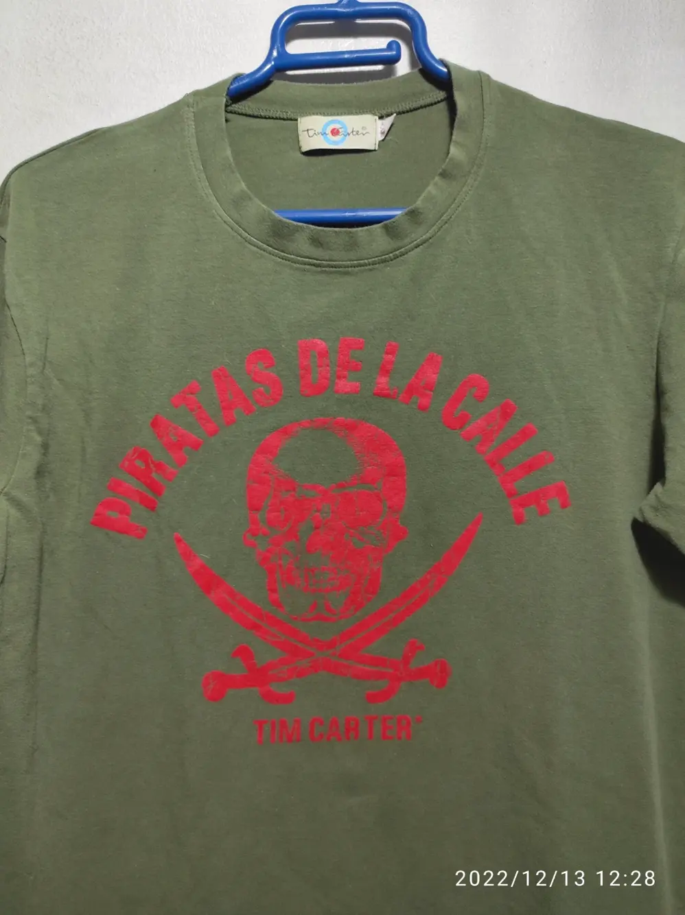 Camiseta manga corta Tim carter Gigolo talla XL pero sirve para M ver medidas, foto 2