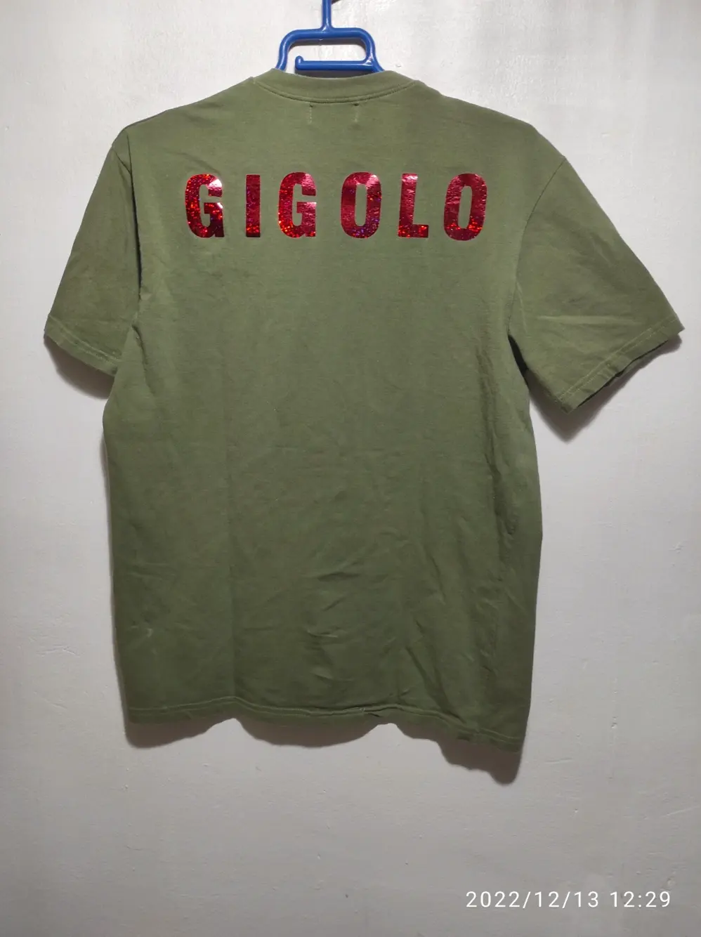 Camiseta manga corta Tim carter Gigolo talla XL pero sirve para M ver medidas, foto 5