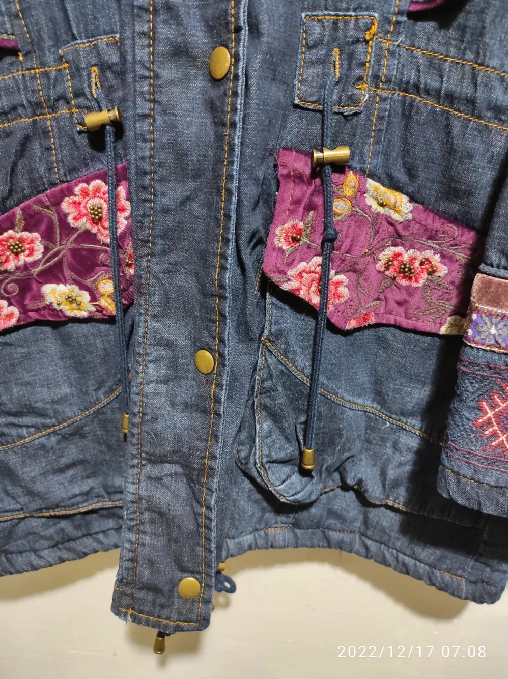Parka abrigo con capucha Desigual talla 36 S, foto 3