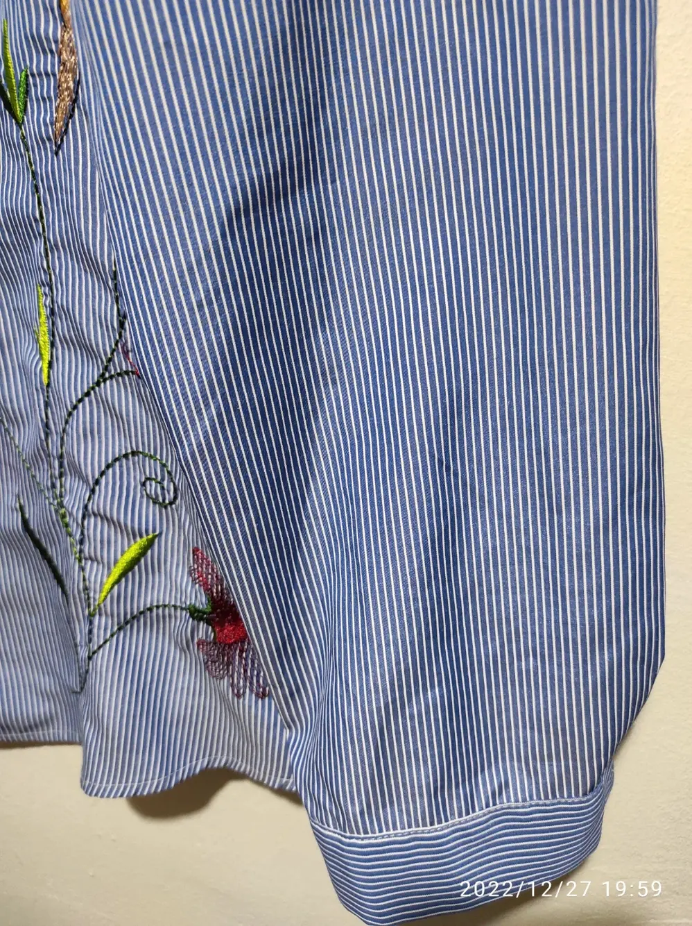 Camisa brodada manga larga Mapro talla XL, foto 2