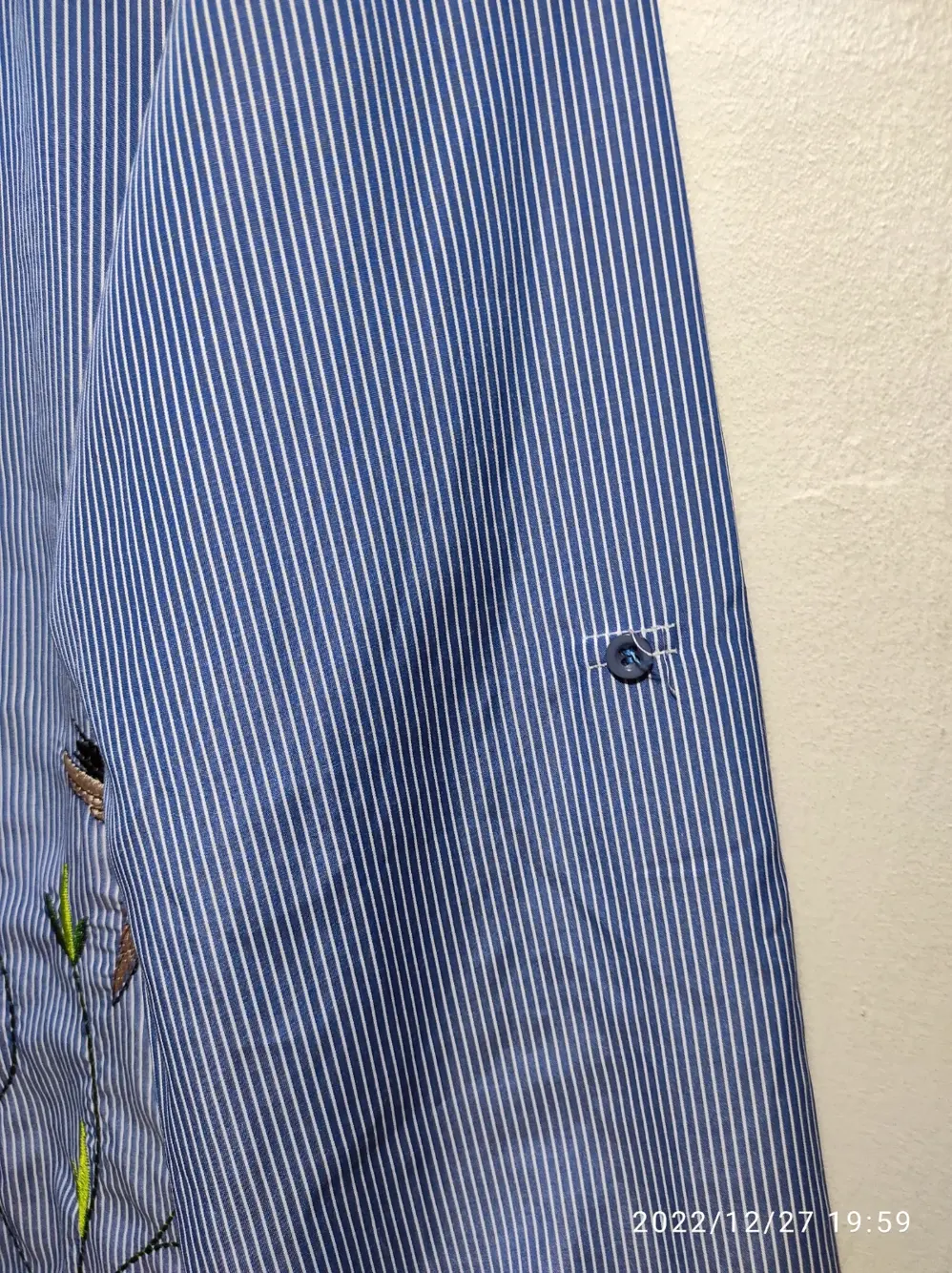 Camisa brodada manga larga Mapro talla XL, foto 3