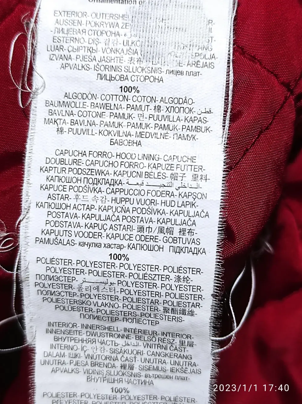 Chaqueta acolchada Springfield talla XXL pero sirve para XL ver medidas, foto 5