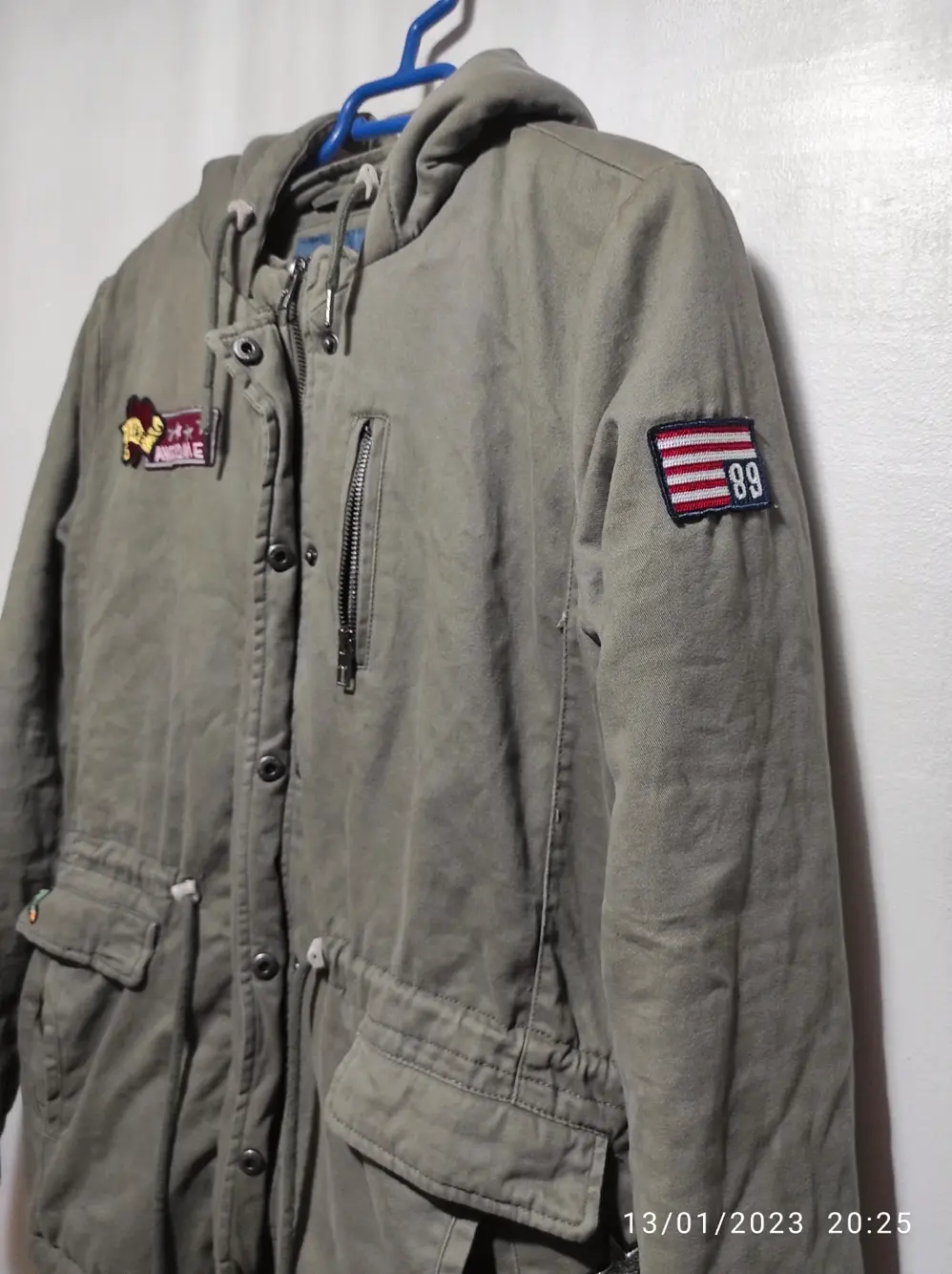 Chaqueta con forro polar y capucha Only talla L, foto 4