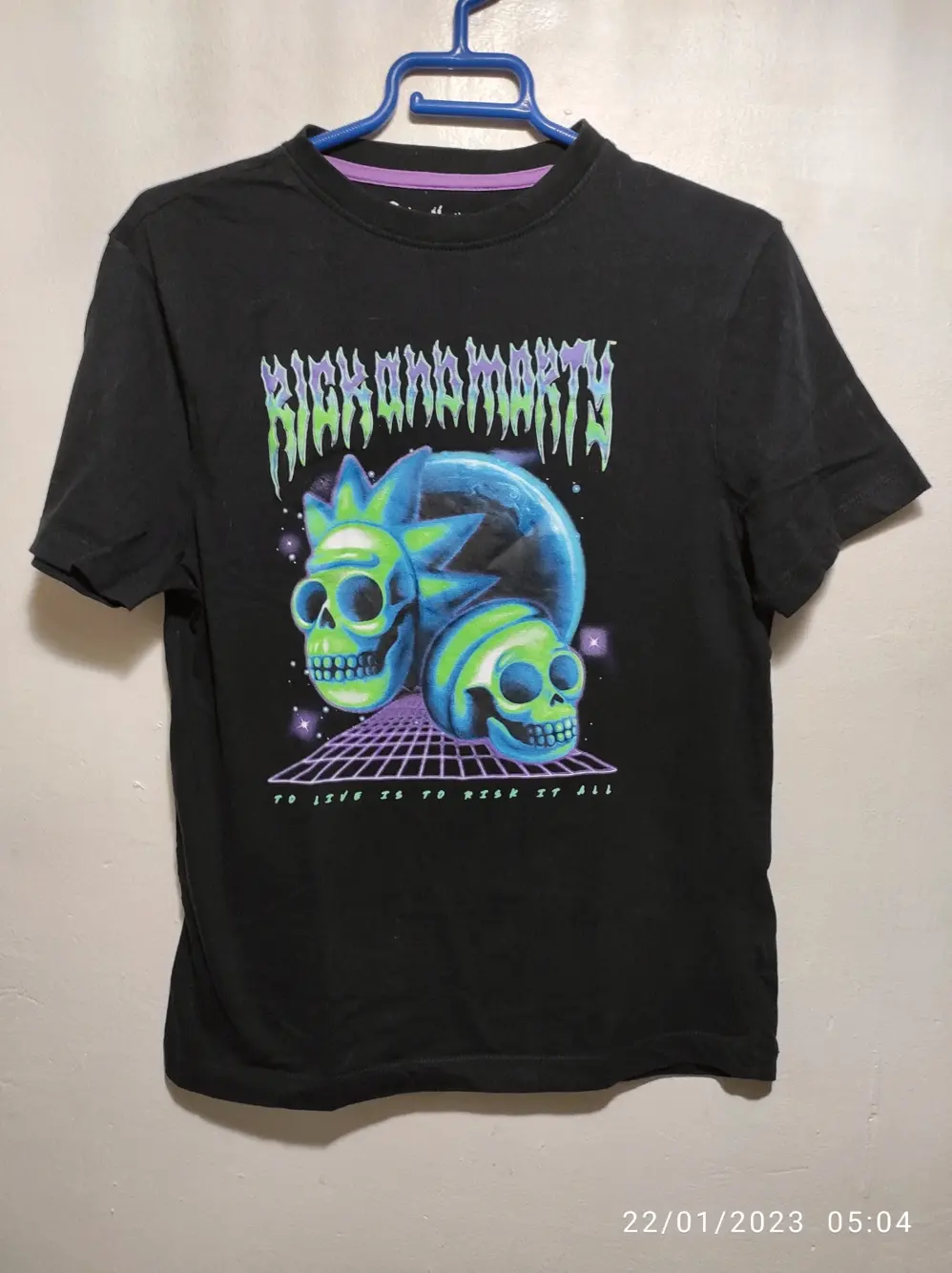 Camiseta manga corta Rick and Morty talla S